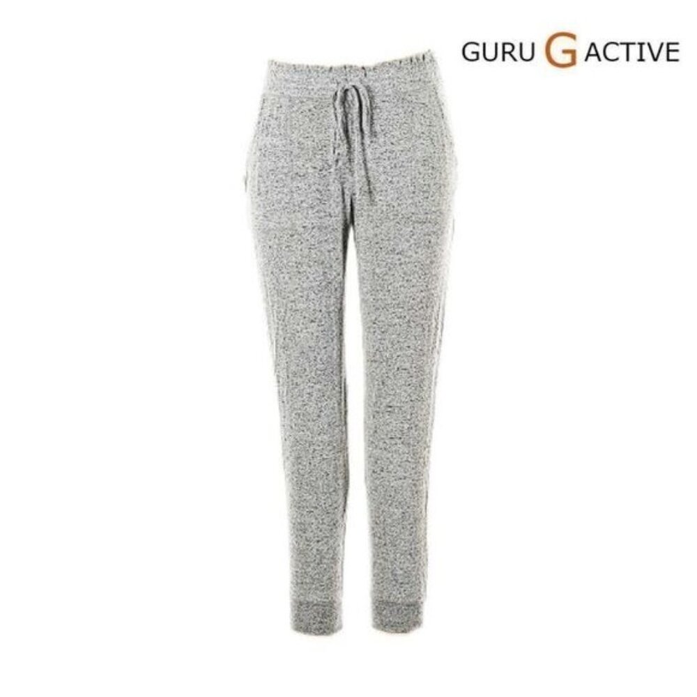 GURU G ACTIVE Women's Elastic Waist Sports Lounge Pants with‎ Pockets Sweatpants